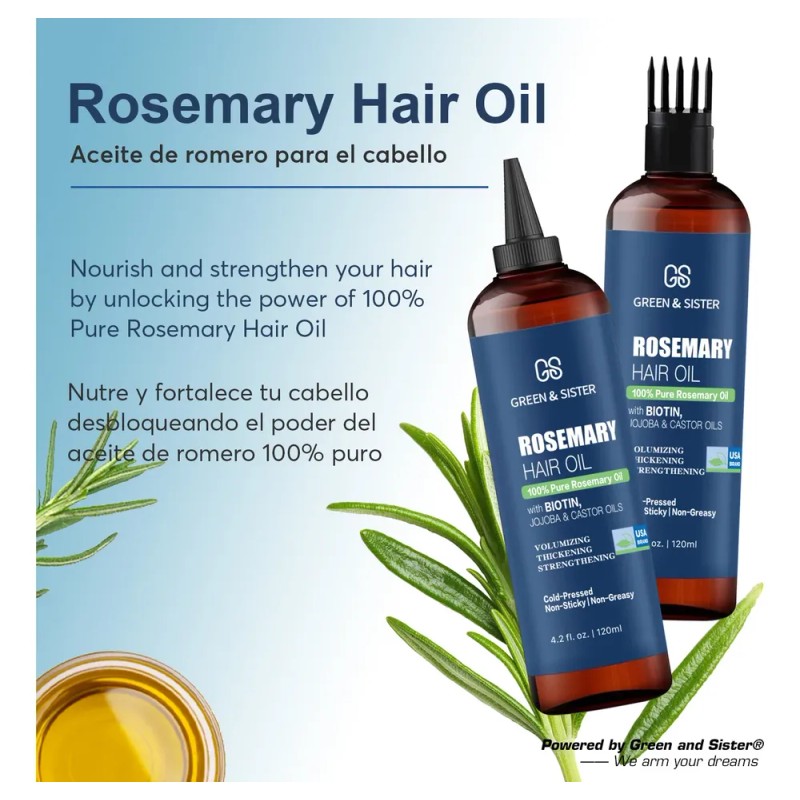 Rosemary Essential Oil Hair Care: Improve Hair Quality Hair