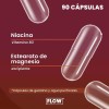 Niacina Vitamina B3 90 Cápsulas De 500 Mg Flow