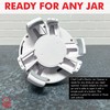 Chef Craft Hands free/Self-Centering, Three-Armed Electric Jar Opener