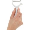 Takagi Vegetarian Cut Stainless Steel Julienne Peeler with Potato Bud