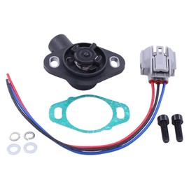 MOTOKU TPS Throttle Position Sensor with Connector Plug Wire Harness for Acura Integra CL MDX Honda CRX 1988-1991 Accord 1990-2002 Civic Prelude 1992-2001 Civic del Sol Odyssey 1995-2004 CR-V Pilot