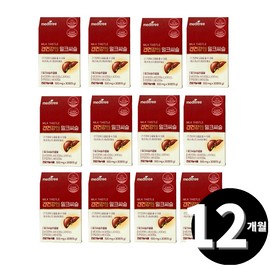 Living Factory H Partner Silymarin Milk Thistle 30 tablets, 12 / 실리마린 밀크씨슬 30정, 12개