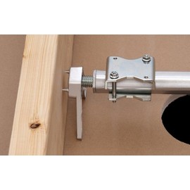 Arlington FBRS4200R-1 Steel Fan and Fixture Mounting Box with Adjustable Bracket, For Existing Construction, 16-24-inches, Metallic, 1-Pack