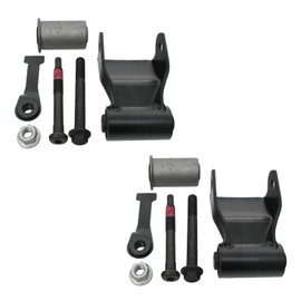 IBESTWOLF Pair Rear Leaf Spring Shackle Kit 722-035 for 2007-2009 Dodge Ram 1500 2003-2010 Dodge Ram 2500 3500 for 2011-2013 Ram 2500 3500