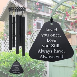 Astarin Sympathy Wind Chimes, Memorial Wind Chimes for Loss of a Loved One Prime, Meaningful Memorial/Bereavement Gift in Memory of Loved One Loss of Mother Father, Garden Decor, 30 Inch