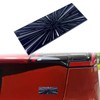 YHCDSEA Dual Motor Badge Emblem Sticker Plaid Decor Compatible for