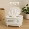 Lulyboo Warm Wipe Dispenser - Baby Wipe Warmer with Adjustable