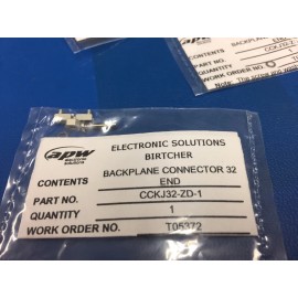 Birtcher CCKJ32-ZD-1 Birtcher 2-56 Thread, Aluminum, Gold Film w/ Screw & Washer (5 lot)