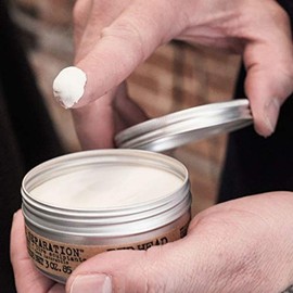 TIGI Bed Head For Men by TIGI - Matte Separation Workable Wax - Professional Firm Hold Hair Wax - Hair Styling Product Formulated With Beeswax - For Short to Medium Hair - 85g