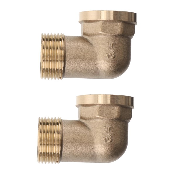 CIYODO Copper Elbow Accessories Brass Hose Connectors 90 Degree Elbow