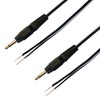 F-FACTORY VM-4037 Speaker Cable, 3.5mm Mini Plug-Tip Rose, 2 x