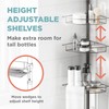 Zenna Home Tension Pole Shower Caddy Corner Organizer, Adjustable Standing
