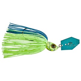 Illex Chatterbait Crazy Crusher - 25g - Blue Back Chartreuse - Sinking - 75729