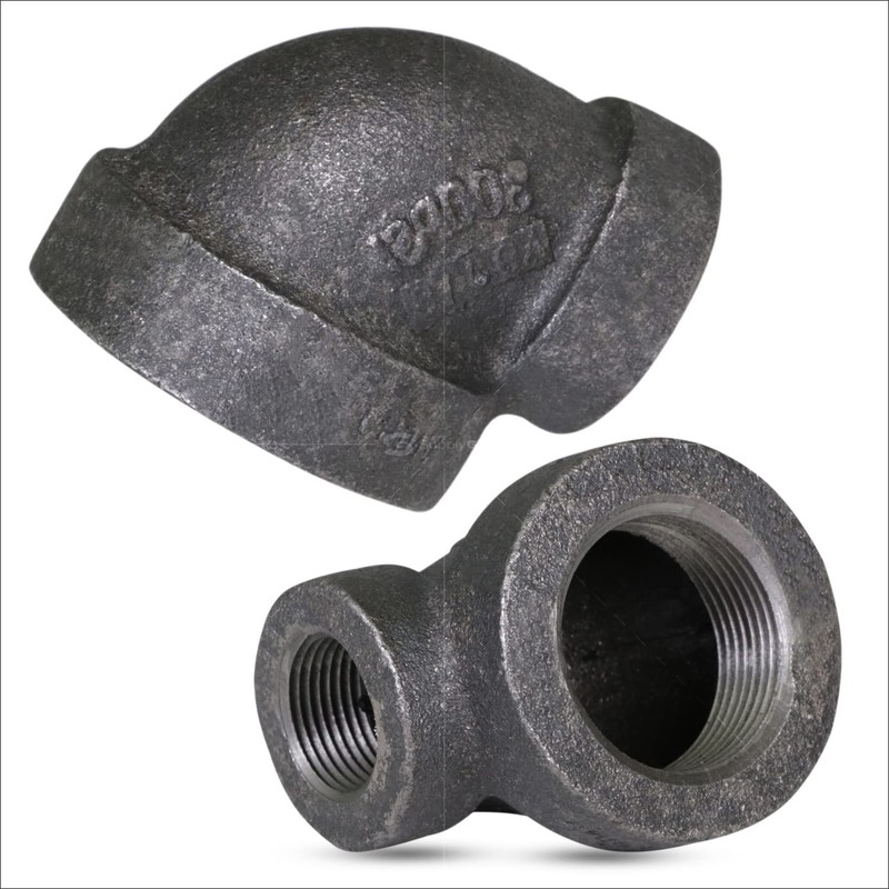Supply Giant CTF54H 3" x 2" Cast Iron Threaded 90