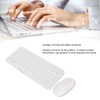 Keyboard Mouse Combo 2.4G Wireless Round Keycaps Ergonomic Design Silent