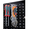 Ultrawall Peg Board Wall Organizer 4 ft. Metal Pegboard Garage