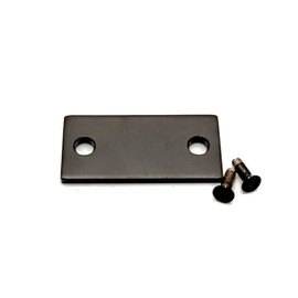 Door Edge Filler Plate | 1-1/8" x 2-1/4" | Dummy Blank Strike Plate | Oil Rubbed Bronze | TUFF STRIKE