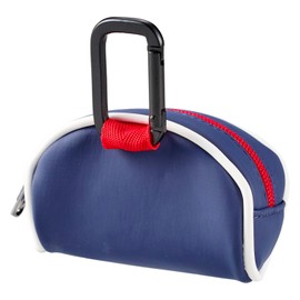Puma Golf Ball Case [PUMA GOLF] Golf Basic Ball Case 090893, deep navy/bright white/strong red