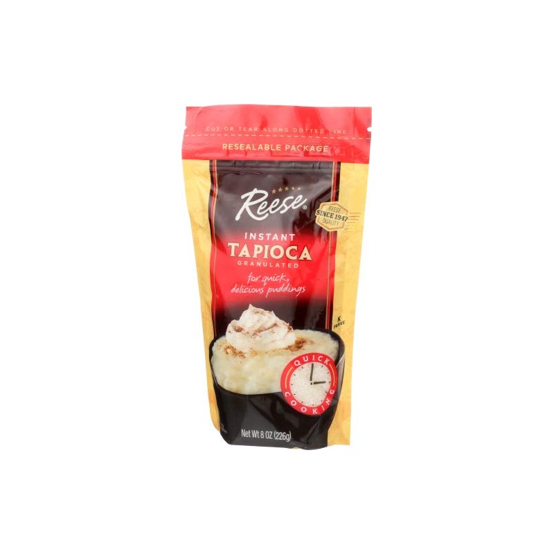 Reese Instant Granulated Tapioca, 8-Ounces (Pack of 6)