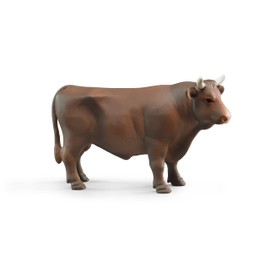 Bruder Bull Action Figure, 1:16 Scale fits with All Farm Pretend Play Items, 02309