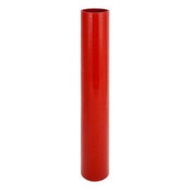 X AUTOHAUX X AUTOHAUX 1 Pcs 63mm/2.48" ID 500mm/19.69" Length 0 Degree Red Car Silicone Hose Coolant Hose Universal