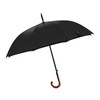 Long Umbrella Long Wooden Handle Windproof Retro Style Water Resistant