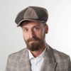 Jaxon & James Herringbone Patch Newsboy Cap - Multi-Coloured M