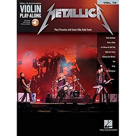 Metallica: Violin Play-Along Volume 70 (Hal Leonard Violin Play-along)