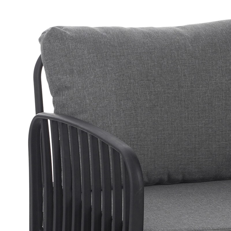 Merax Single Outdoor Club Chair with Cushion,Patio Furniture Conversation Seat