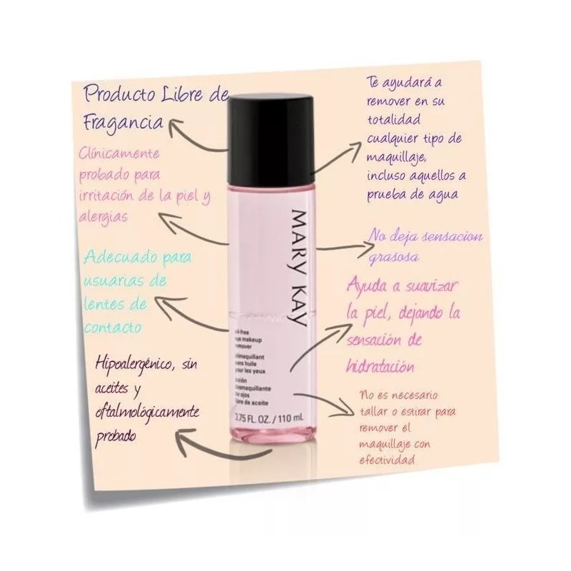 Mary Kay Agua Micelar Mary Kay+ Desmaquillante De Ojos
