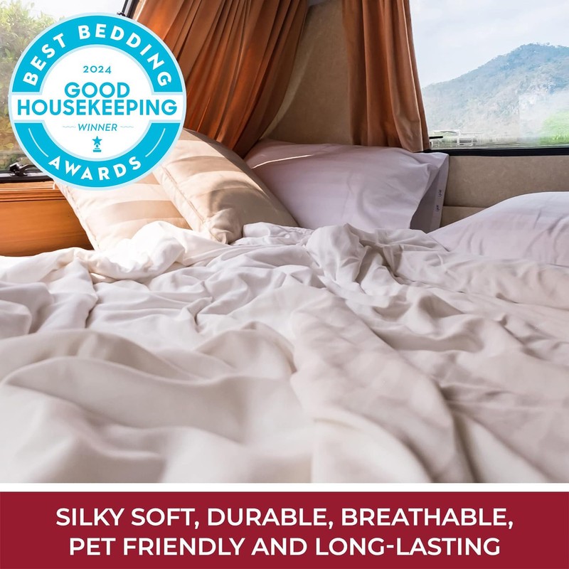 Mellanni RV Short Queen Sheets - 4 PC Iconic Collection