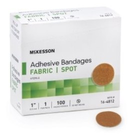 Bandage Adherent Spot 1 Lf 100Ea/Bx 24Bx/Cs