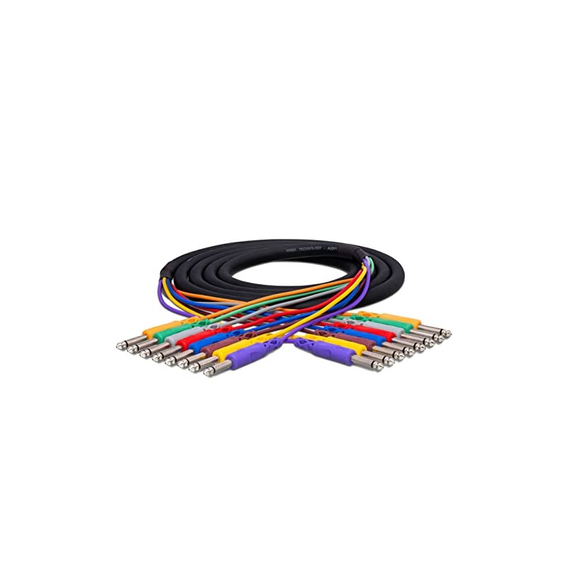Hosa Cable CPP803 1/4 Inch To 1/4 Inch 8 Channel