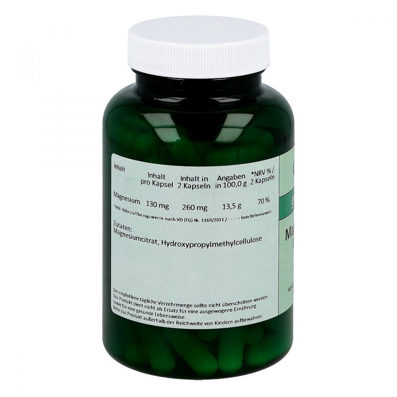 Magnesium Citrate Capsules Pack of 120