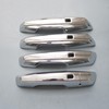 ZiWen Chrome Gloss Black Carbon Fiber Sport Door Handle Cover