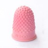 AUMACHEN Thimble Protectors 5Pcs, Finger Protectors, Rubber Fingers Thimble Guard