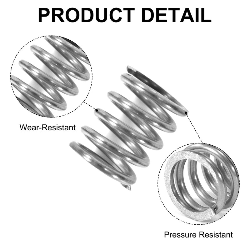 GUNGY Compression Spring Stainless Steel Spring Compression Springs 15 mm