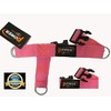 PINK 3-D Ankle/Foot Shoe Strap 3 -Ring Cable Gym Machine