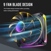 Antec Orbit 120 ARGB, PWM PC Fans, 120mm Fan, PWM