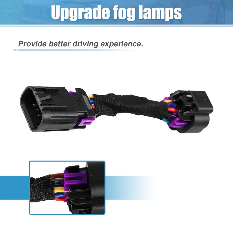 X AUTOHAUX Fit for Chevy Camaro 2010-2015 DRL Daytime Running