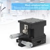 Manual Linear Stage Aluminum Alloy Black Anodized Surface XZ Axes