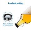 Hufopik 6 Pack 38mm Growler Caps, Beer Bottle caps Compatible