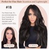 Tess Clip-In Real Hair Extensions, Remy Human Hair Extensions for