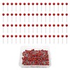 UILYNIU 600 Pcs Push Pins, Pin Board Pins, Plastic Drawing