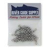 River Guide Supply # 10 SS Bead Cadena de 6