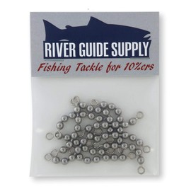 River Guide Supply # 10 SS Bead Cadena de 6 Bolas 100 LB Prueba de Giro Pack