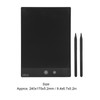 LCD Writing Board 11.5 Inch DoubleSided Doodle Board FullScreen Black