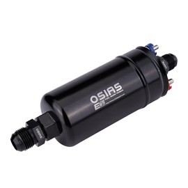 OSIAS 380LPH Inline External E85 Compatible Fuel Pump 10AN Inlet w/Check Vavle 8AN Outlet 0580254044 …