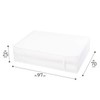 Astro 822-30 Storage Case, For Futons, Single Size, White, Non-woven