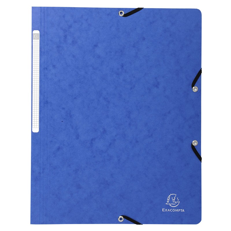 Exacompta - Ref 55412E - Elasticated Folders - Suitable for